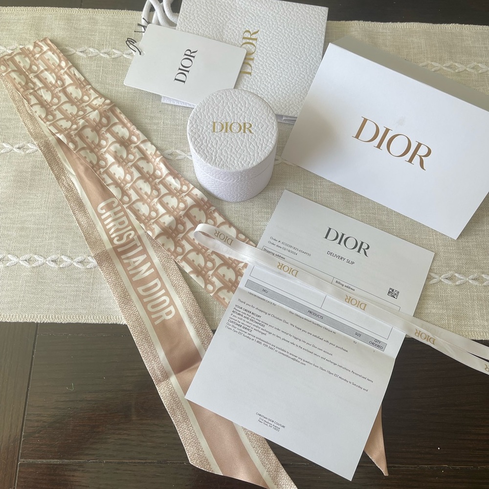 Dior Oblique Mitzah Scarf